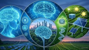 Ilustración de los avances tecnológicos que transformarán la economía global
