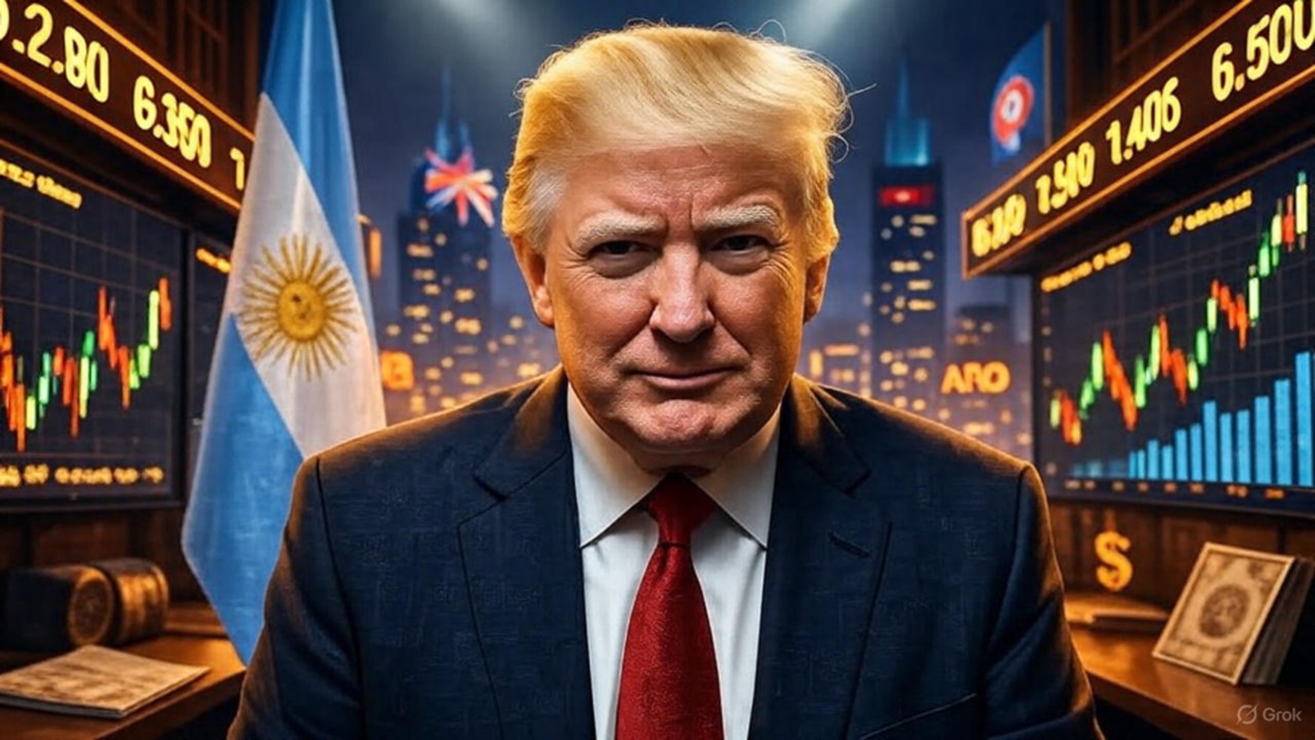 Trump celebra alza mercados tras victoria Milei