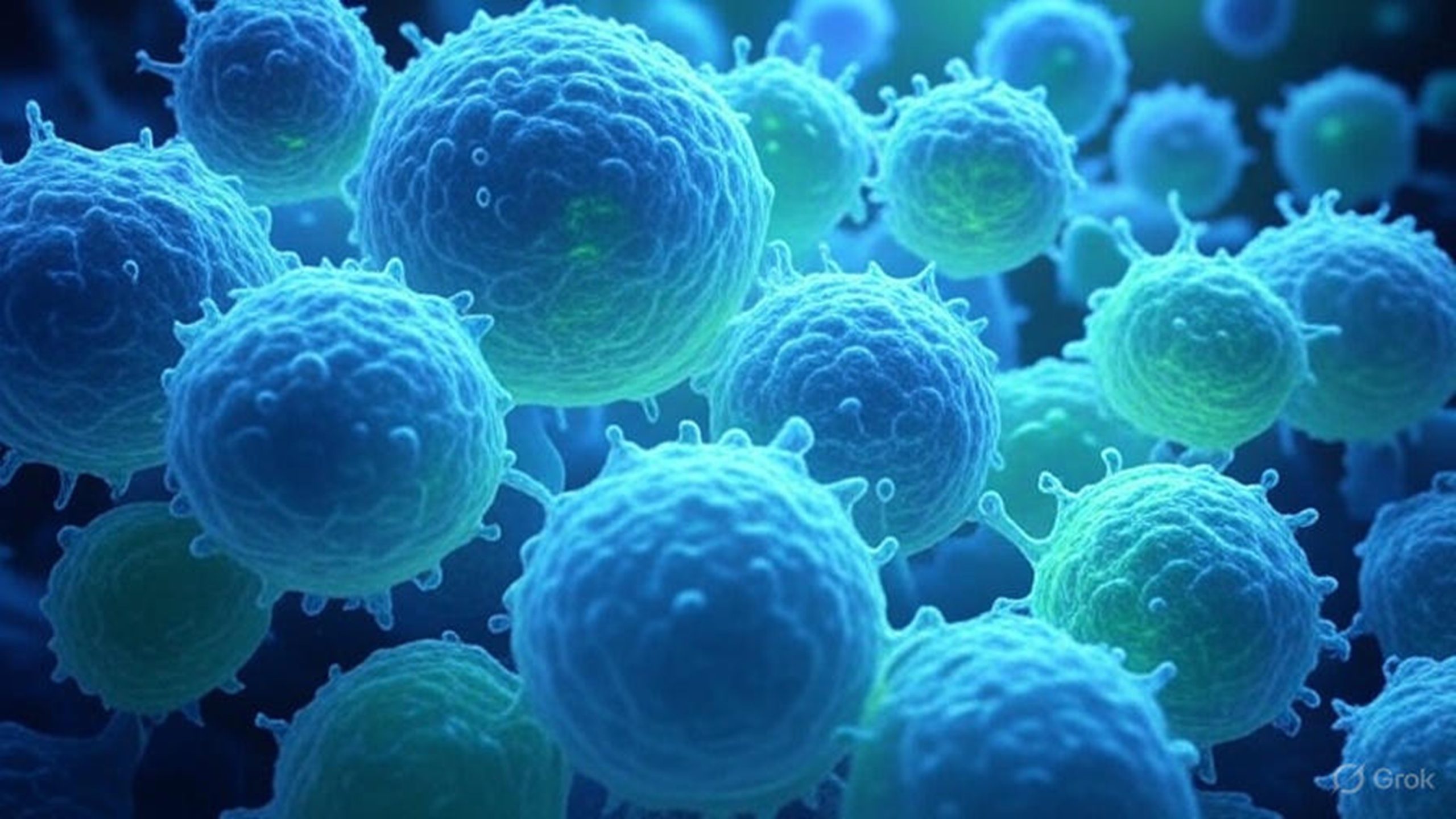Premio Nobel de Medicina 2025: células T reguladoras del sistema inmune observadas al microscopio, representando el descubrimiento del gen FOXP3 que evita que el cuerpo se ataque a sí mismo.”