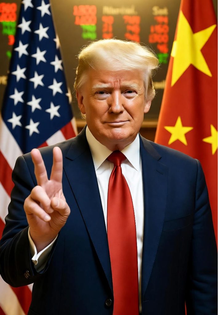 Trump modera tarifas a China y calma a los mercados. Inversionistas reaccionan a resultados bancarios y esperan definiciones sobre la política comercial estadounidense.