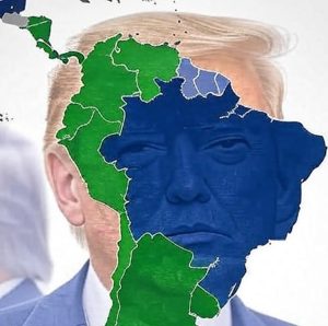 Infografía del giro político hacia la derecha en Sudamérica.