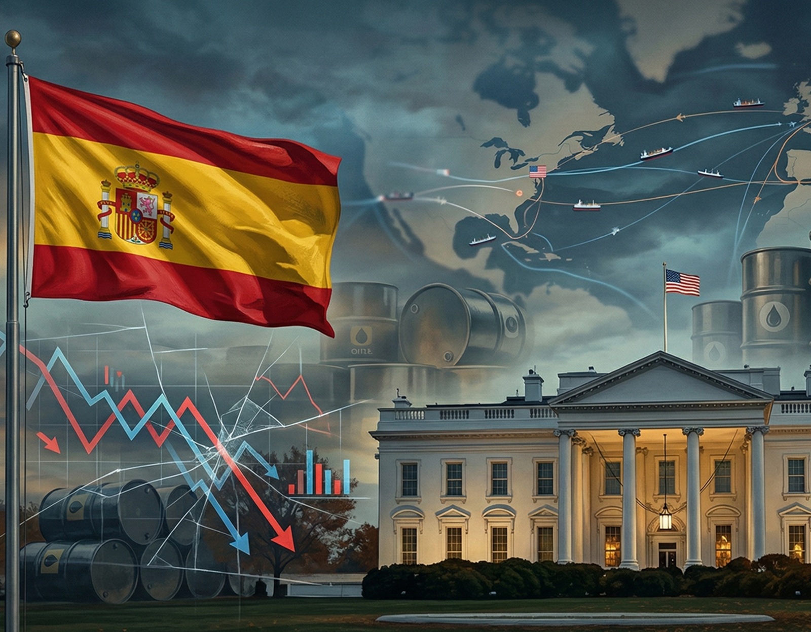 España rechaza a la Casa Blanca en medio de tensiones diplomáticas entre España y Estados Unidos con impacto potencial en los mercados globales.