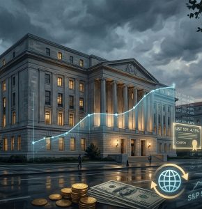 Desaceleración de T-Bills de la Fed señala cautela monetaria y posibles impactos en liquidez y mercados financieros.