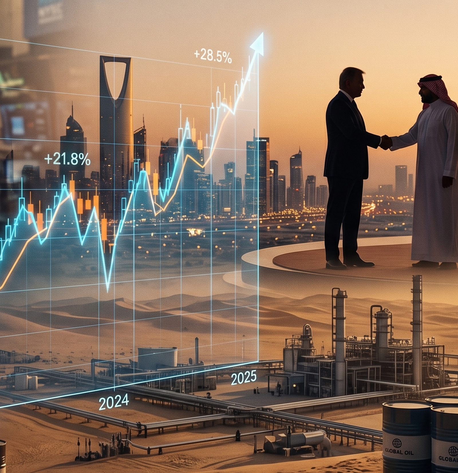 S&P rebota ante acuerdos con Irán mostrando mercado bursátil en alza con contexto geopolítico global
