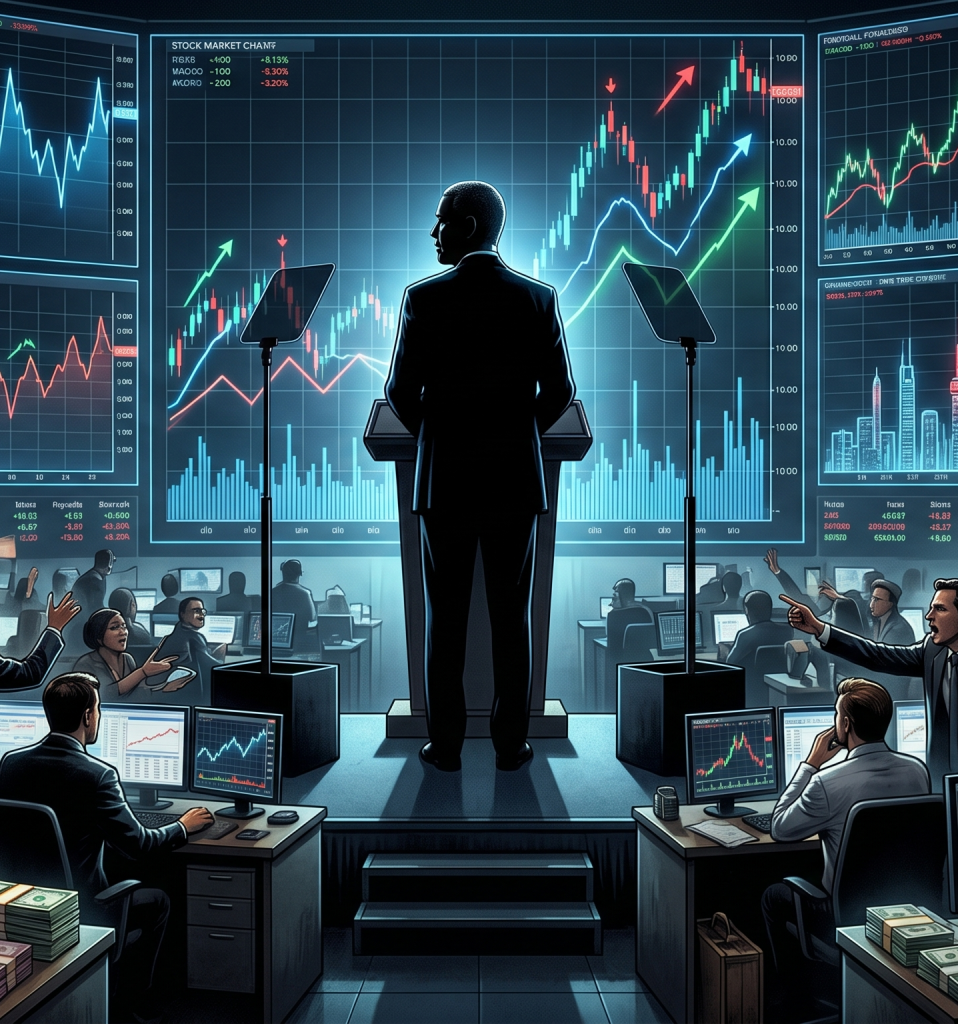 uso de información privilegiada de Trump reflejado en movimientos del mercado y volatilidad financiera global