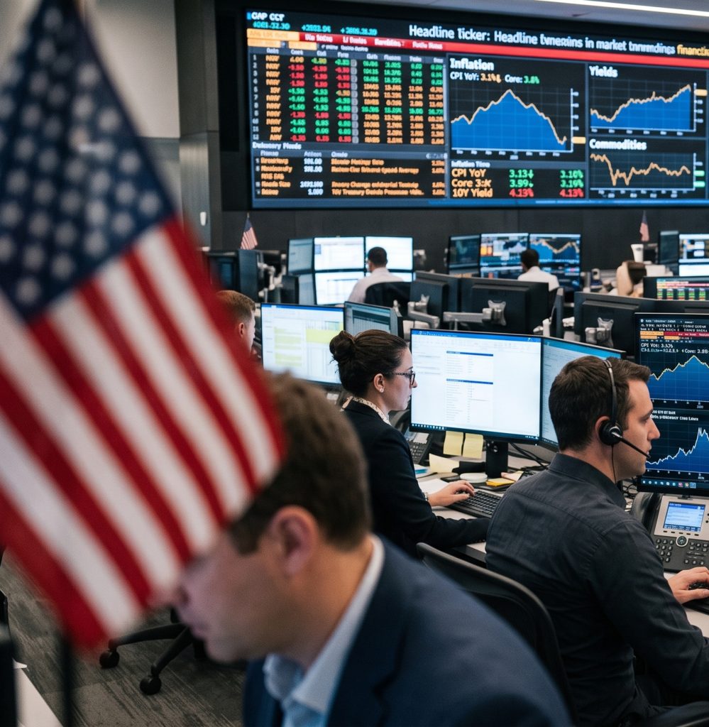 Inflación de Estados Unidos mostrando la desaceleración del CPI de junio y su impacto en los mercados financieros y la política monetaria de la Reserva Federal.