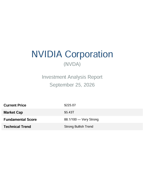 NVIDIA (NVDA) Investment Analysis Report – September 2026 - Image 2