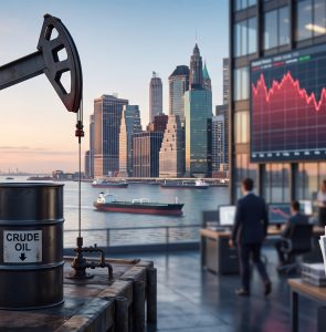 Caída del petróleo reflejada en barriles de crudo y mercados financieros mientras bajan las presiones sobre los rendimientos de los bonos.